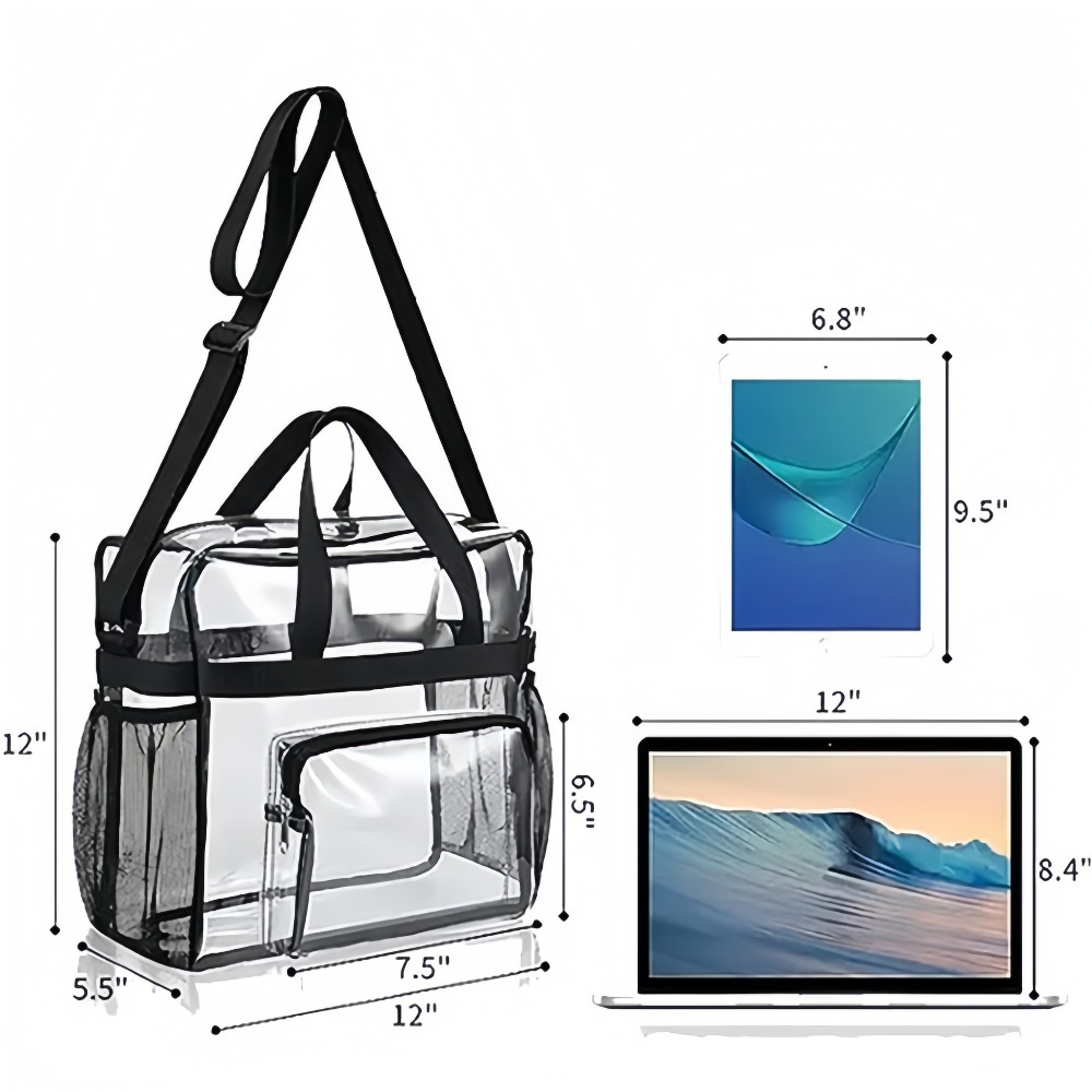 Bolsa tote transparente, resis - Heavy Equipment Bucket avaliação e preço
