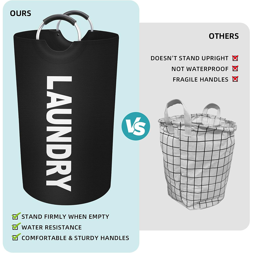 Cesto de Roupa Suja Dobrável G - Heavy Equipment Washing avaliação e preço